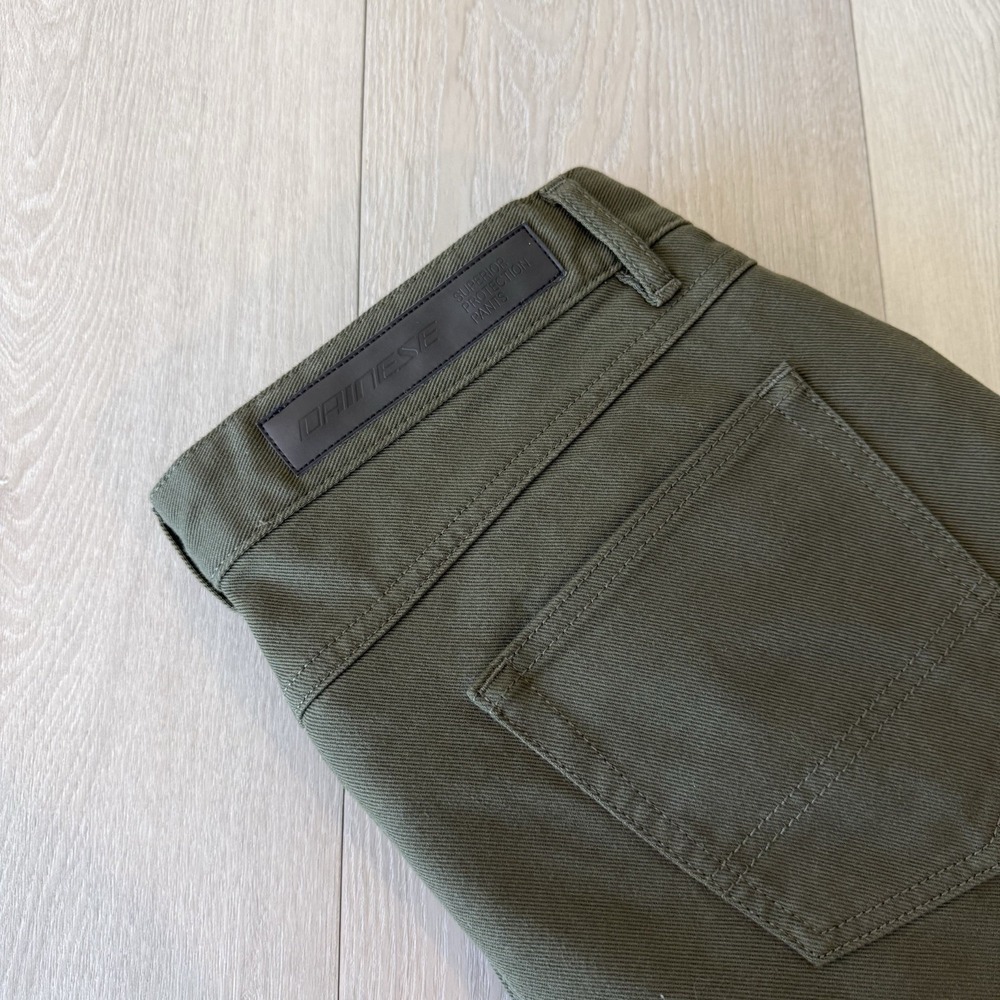 Dainese Riding Pants Women's Size 33 Green Motorcycle Racing Textile 1438 Italy